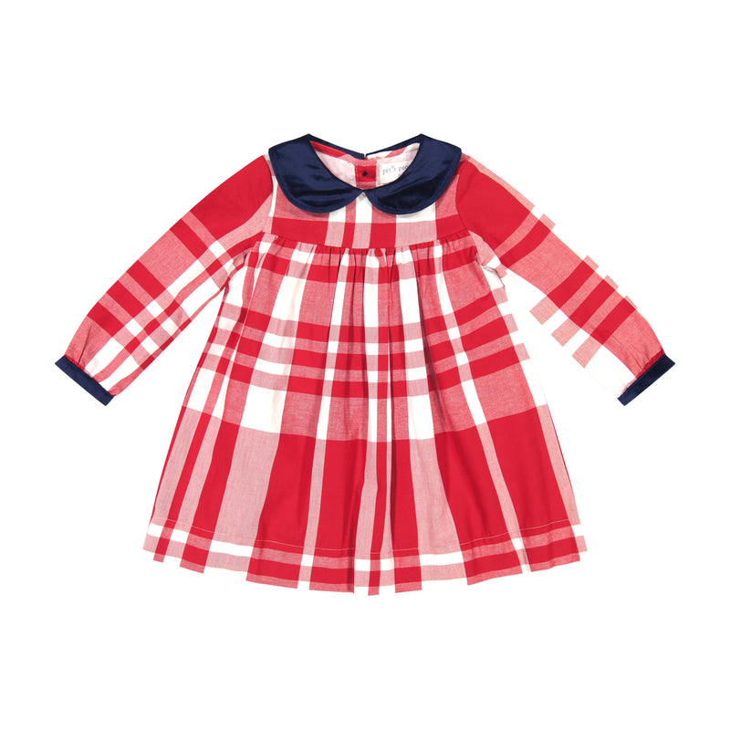 Red Plaid Georgia Dress