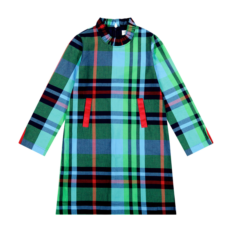 Kensington Plaid Scarlett Dress