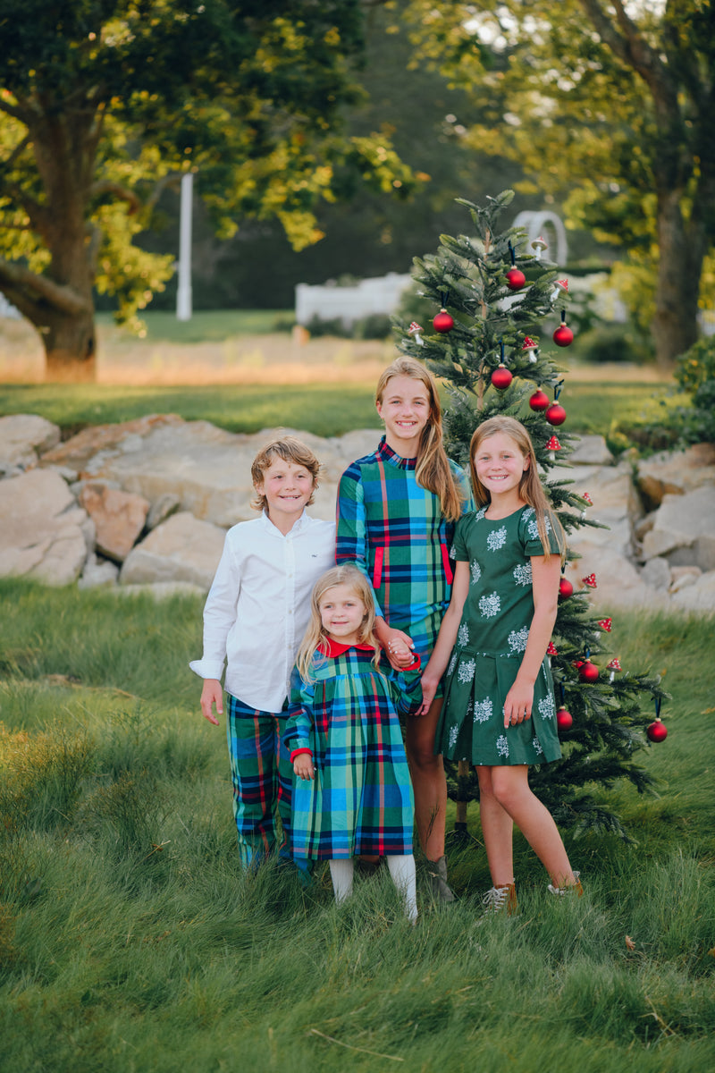 Kensington Plaid Scarlett Dress