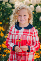 Red Plaid Georgia Dress