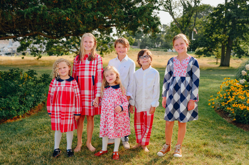 Red Plaid Georgia Dress