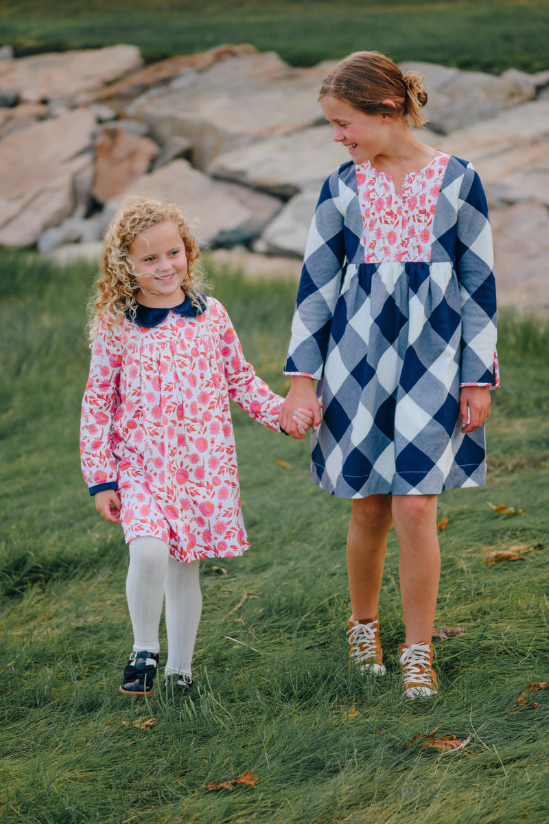 Pink Floral Georgia Dress